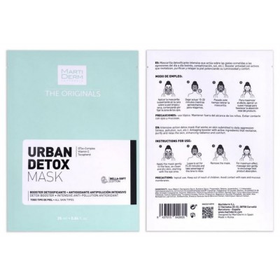 Comprar MARTIDERM URBAN DETOX MASK 25 ML X 10 U al mejor precio en NuestraFarma, tu farmacia online
