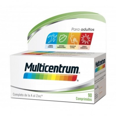 Comprar MULTICENTRUM 90 COMPRIMIDOS al mejor precio en NuestraFarma, tu farmacia online