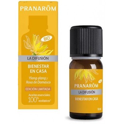 Comprar PRANAROM BIENESTAR EN CASA ACEITE ESENCIAL BIO DIFUSION 10 ML al mejor precio en NuestraFarma, tu farmacia online