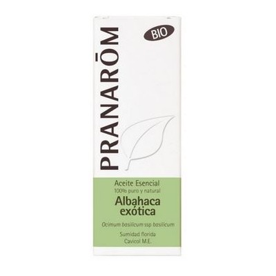 Comprar PRANAROM ACEITE ESENCIAL ALBAHACA EXOTICA 10 ML al mejor precio en NuestraFarma, tu farmacia online