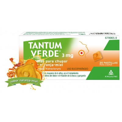 Comprar JUANOLGAR 3 mg 20 PASTILLAS PARA CHUPAR (SABOR NARANJA Y MIEL) al mejor precio en NuestraFarma, tu farmacia online