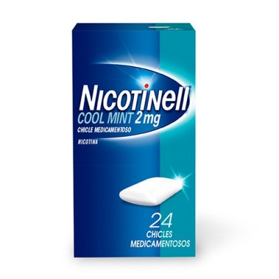 Comprar NICOTINELL COOL MINT 2 MG 24 CHICLES MEDICAMENTOSOS al mejor precio en NuestraFarma, tu farmacia online
