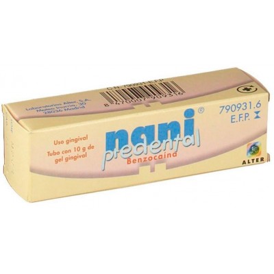 Comprar NANI PREDENTAL 50 mg/g GEL GINGIVAL 1 TUBO 10 ml al mejor precio en NuestraFarma, tu farmacia online
