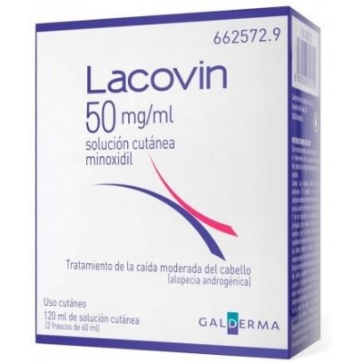 Comprar LACOVIN 50 MG/ML SOLUCION CUTANEA 2 FRASCOS 60 ML al mejor precio en NuestraFarma, tu farmacia online