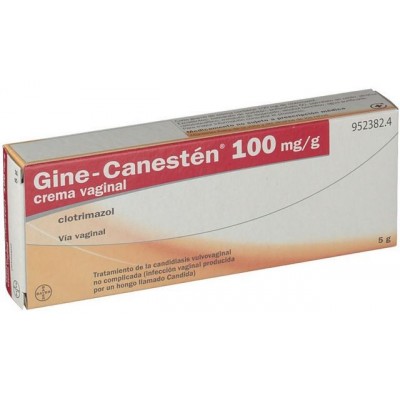 Comprar GINE-CANESTEN 100 MG/G CREMA VAGINAL 1 TUBO 5 G al mejor precio en NuestraFarma, tu farmacia online