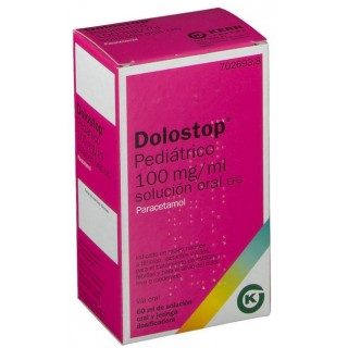 DOLOSTOP PEDIATRICO 100 mg/ml SOLUCION ORAL 1 FRASCO 60 ml