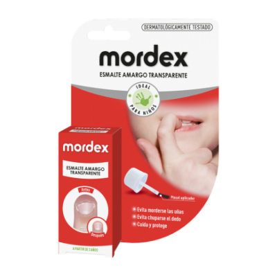 Comprar MORDEX ESMALTE AMARGO TRANSPARENTE SOLUCION 10 ML al mejor precio en NuestraFarma, tu farmacia online
