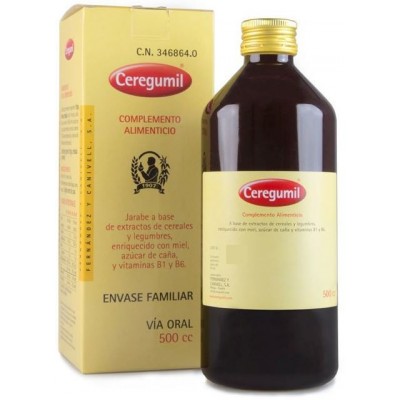 Comprar CEREGUMIL ORIGINAL JARABE 500 ML al mejor precio en NuestraFarma, tu farmacia online