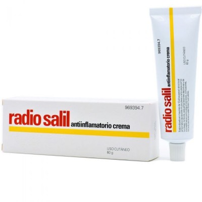 Comprar RADIO SALIL ANTIINFLAMATORIO CREMA 1 TUBO 60 g al mejor precio en NuestraFarma, tu farmacia online