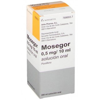 MOSEGOR 0,25 mg/5 ml SOLUCION ORAL 1 FRASCO 200 ml