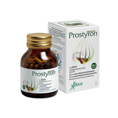 Comprar PROSTYRON ADVANCED 60 CAPSULAS al mejor precio en NuestraFarma, tu farmacia online