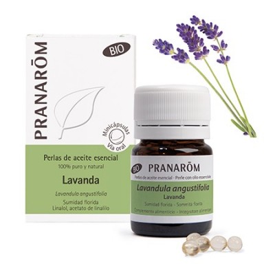 Comprar PRANAROM LAVANDA PERLAS AE BIO 60 MINICAPS al mejor precio en NuestraFarma, tu farmacia online