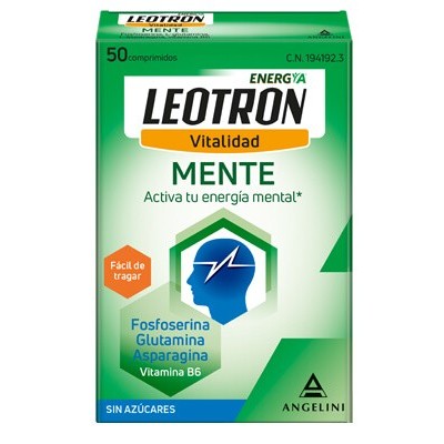 Comprar LEOTRON MENTE 50 COMPRIMIDOS al mejor precio en NuestraFarma, tu farmacia online