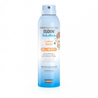 Comprar ISDIN FOTOPROTECTOR LOTION SPRAY PEDIATRICS SPF50 200 ML al mejor precio en NuestraFarma, tu farmacia online