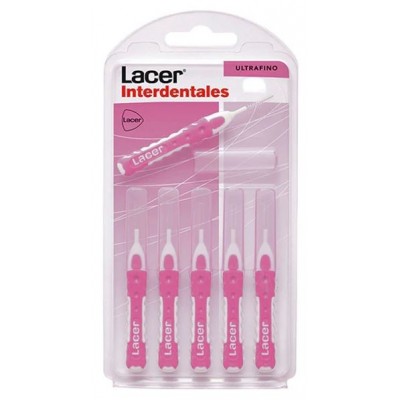 Comprar LACER CEPILLO INTERDENTAL ULTRAFINO 6 UNIDADES al mejor precio en NuestraFarma, tu farmacia online