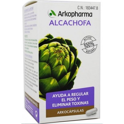 Comprar ARKOCAPSULAS ALCACHOFA BIO 130 CAPSULAS al mejor precio en NuestraFarma, tu farmacia online