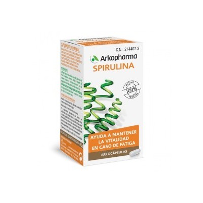 Comprar ARKOCAPSULAS SPIRULINA 50 CAPSULAS al mejor precio en NuestraFarma, tu farmacia online
