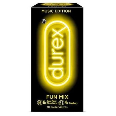 Comprar DUREX MUSIC FUN MIX 10 PRESERVATIVOS al mejor precio en NuestraFarma, tu farmacia online