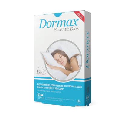 Comprar DORMAX 60 DIAS 60 CAPSULAS al mejor precio en NuestraFarma, tu farmacia online