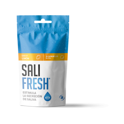 Comprar SALIFRESH LIMON 20 CARAMELOS al mejor precio en NuestraFarma, tu farmacia online