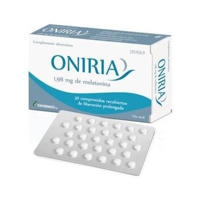 Comprar ONIRIA 30 COMPRIMIDOS RECUBIERTOS al mejor precio en NuestraFarma, tu farmacia online
