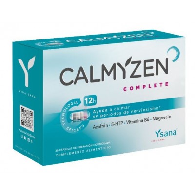 Comprar CALMYZEN COMPLETE 30 CAPSULAS al mejor precio en NuestraFarma, tu farmacia online