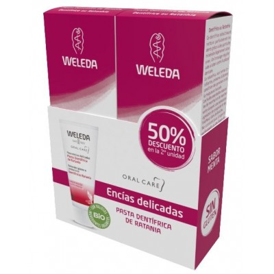 Comprar WELEDA PASTA DENTIFRICA DE RATANIA 75 ML DUPLO al mejor precio en NuestraFarma, tu farmacia online