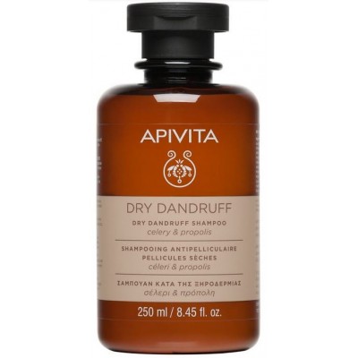 Comprar APIVITA CHAMPU ANTICASPA SECA CELERI & PROPOLIS 250 ML al mejor precio en NuestraFarma, tu farmacia online