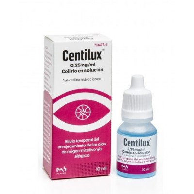 Comprar CENTILUX 0,25 mg/ml COLIRIO EN SOLUCION 1 FRASCO 10 ml al mejor precio en NuestraFarma, tu farmacia online