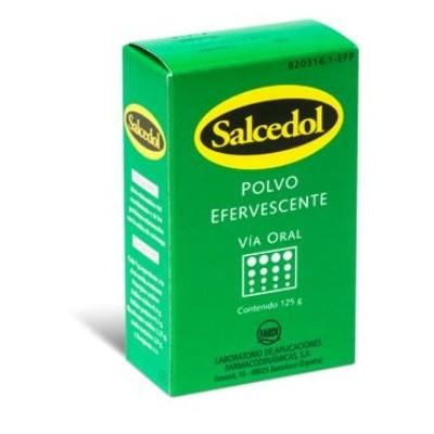 Comprar SALCEDOL POLVO EFERVESCENTE 1 FRASCO 125 ml al mejor precio en NuestraFarma, tu farmacia online