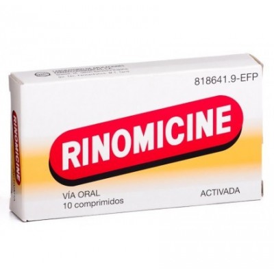 Comprar RINOMICINE 10 COMPRIMIDOS al mejor precio en NuestraFarma, tu farmacia online