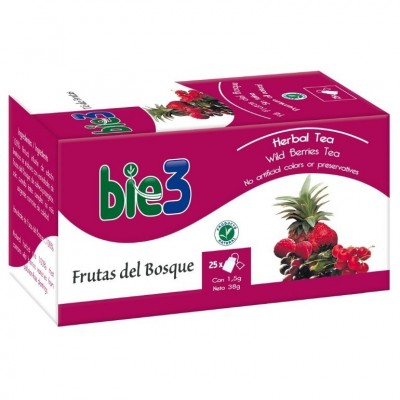 Comprar BIE3 TE DE FRUTAS DEL BOSQUE 1.5 G 25 FILTROS al mejor precio en NuestraFarma, tu farmacia online