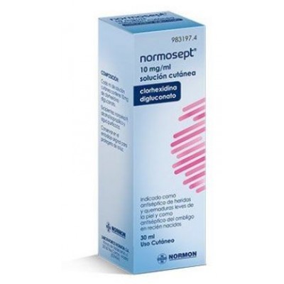 Comprar NORMOSEPT 10 mg/ml SOLUCION CUTANEA 1 FRASCO 30 ml al mejor precio en NuestraFarma, tu farmacia online