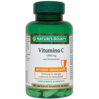 Comprar NATURES BOUNTY VITAMINA C 1000MG CON ESCARAMUJO 60 COMPRIMIDOS al mejor precio en NuestraFarma, tu farmacia online