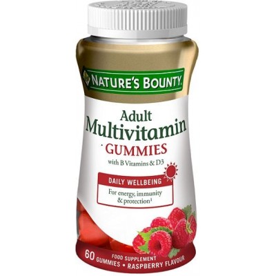 Comprar NATURES BOUNTY MULTIVITAMINICO ADULTOS 60 GOMINOLAS al mejor precio en NuestraFarma, tu farmacia online
