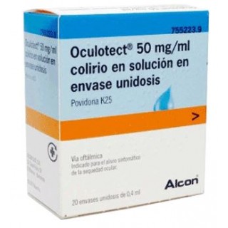 OCULOTECT 50 mg/ml COLIRIO EN SOLUCION 20 MONODOSIS 0,4 ml
