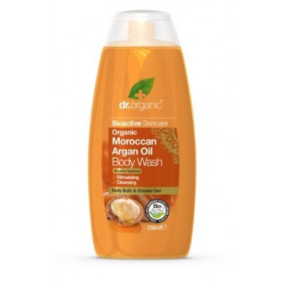 Comprar DR ORGANIC ACEITE DE ARGAN GEL DE DUCHA 250 ML al mejor precio en NuestraFarma, tu farmacia online