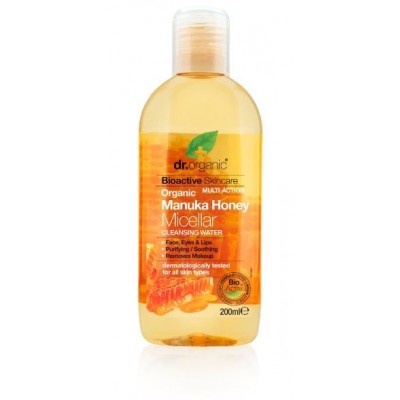 Comprar DR ORGANIC MIEL DE MANUKA AGUA MICELAR 200 ML al mejor precio en NuestraFarma, tu farmacia online