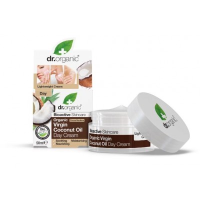 Comprar DR ORGANIC ACEITE DE COCO CREMA DE DIA 50 ML al mejor precio en NuestraFarma, tu farmacia online