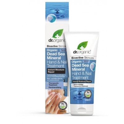 Comprar DR ORGANIC MINERALES DEL MAR MUERTO CREMA DE MANOS Y UÑAS 100 ML al mejor precio en NuestraFarma, tu farmacia online