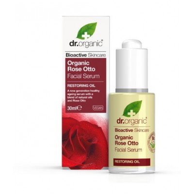 Comprar DR ORGANIC ROSA DE DAMASCO SERUM FACIAL 30 ML al mejor precio en NuestraFarma, tu farmacia online