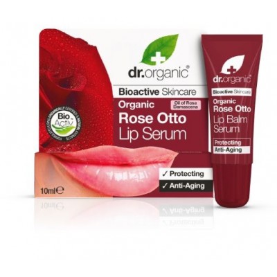 Comprar DR ORGANIC ROSA DE DAMASCO SERUM LABIAL 10 ML al mejor precio en NuestraFarma, tu farmacia online