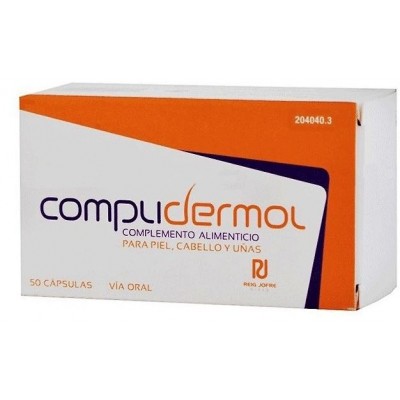 Comprar COMPLIDERMOL 50 CAPSULAS al mejor precio en NuestraFarma, tu farmacia online