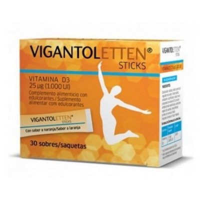 Comprar VIGANTOLETTEN 30 STICKS al mejor precio en NuestraFarma, tu farmacia online