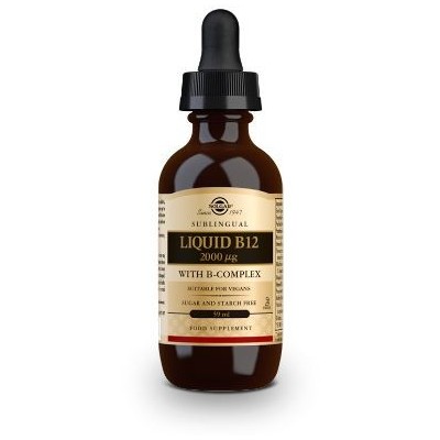 Comprar SOLGAR VITAMINA B12 LIQUIDA CON B-COMPLEX 2000 MCG 59 ML al mejor precio en NuestraFarma, tu farmacia online