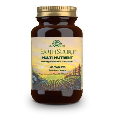 Comprar SOLGAR EARTH SOURCE (MULTIVITAMINICO Y MINERAL) 180 COMPRIMIDOS al mejor precio en NuestraFarma, tu farmacia online