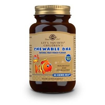 Comprar SOLGAR DHA MASTICABLE (BIOPURE DHATM) PARA NIÑOS 90 CAPSULAS MASTICABLES al mejor precio en NuestraFarma, tu farmacia online