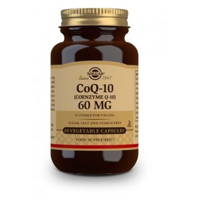 Comprar SOLGAR COENZIMA Q10 - 60MG 60 CAPSULAS VEGETALES al mejor precio en NuestraFarma, tu farmacia online