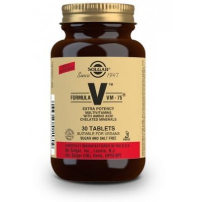 Comprar SOLGAR FORMULA VM-75 30 COMPRIMIDOS al mejor precio en NuestraFarma, tu farmacia online