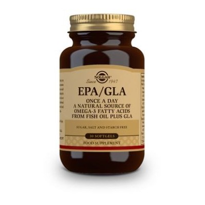 Comprar SOLGAR EPA/GLA UNO AL DIA 30 CAPSULAS BLANDAS al mejor precio en NuestraFarma, tu farmacia online